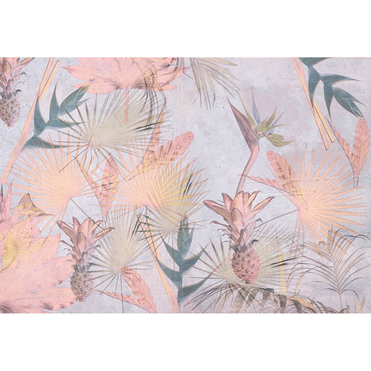 Komar Tropical Concrete Wall Mural in Pink | 100.8" x 145.2" | Michaels®